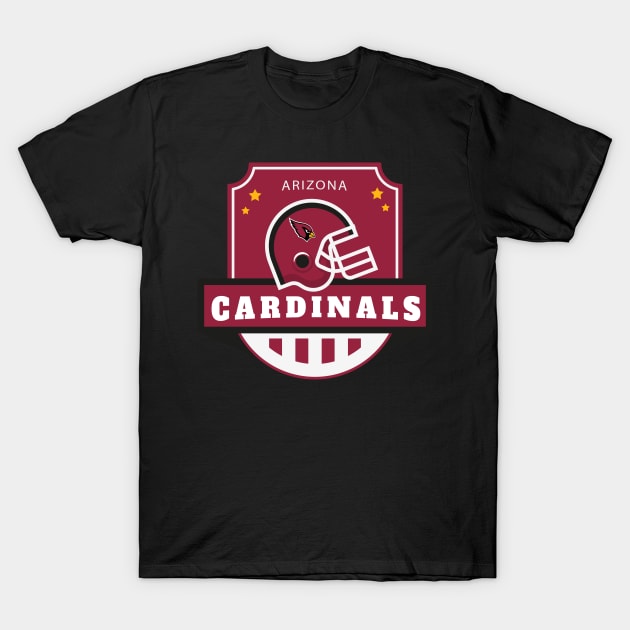 Arizona Cardinals Football T-Shirt by info@dopositive.co.uk